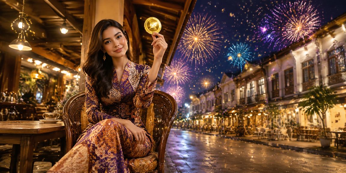 Pemain loteri menikmati hiburan tempatan di Ipoh dengan suasana Malaysia