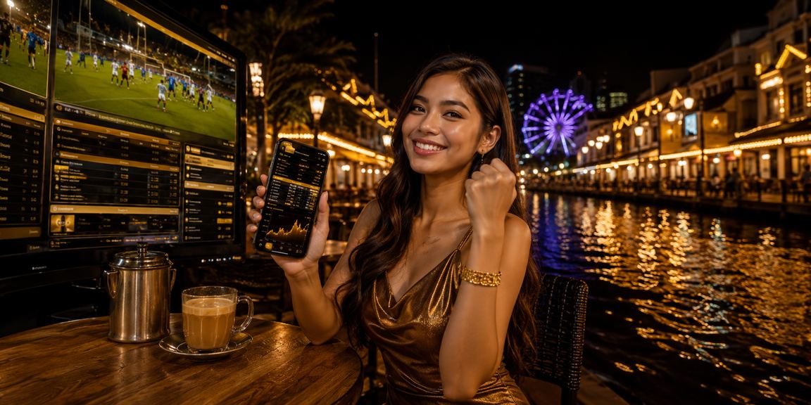 Pemain mengakses e-sukan di telefon mudah alih gaya Malaysia di Melaka